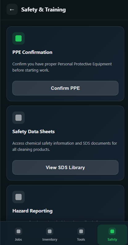 Cleaner app screenshot