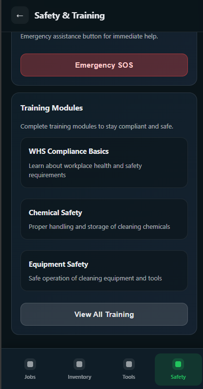 Cleaner app screenshot
